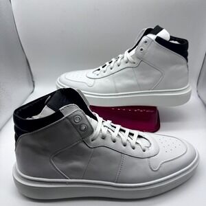 Good Man Brand Legend London Pro Hi Top Mens 10 Casual Shoes White Black Sneaker